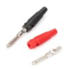 P3008 Pack of 10 Banana Plugs Screwable, 4 mm Solderless