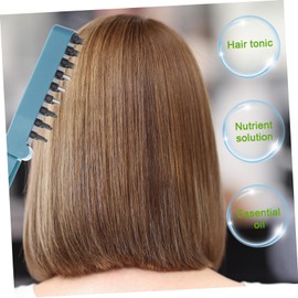 BIUDECO Medicinal Comb Scalp Roller for Hair Treatment Hair Serum Roller Bottle