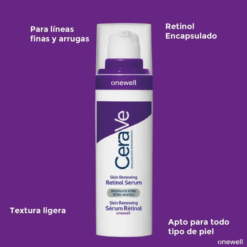 Kit Skincare Antiedad Renovacion Celular Con Retinol Cerave