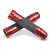 7/8'' 22mm Motorcycle CNC Aluminum Powersports Handlebar Grips with Grip