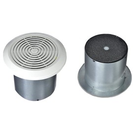 Greatshow 1PK V2262-50 Fits For Ventline Mobile Home Bath Exhaust Fan- 7" Round w/White Cover