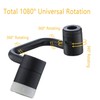 LikeHome 1080° Rotating Faucet Extender Aerator,Solid Brass Universal Splash Filter
