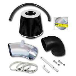 Click2go Short Ram Intake Kit with Reusable Black Filter Compatible with Honda 06-08 Fit/Jazz 1.5l l4