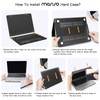 MOSISO Compatible with MacBook Air 13 inch Case 2024 2023