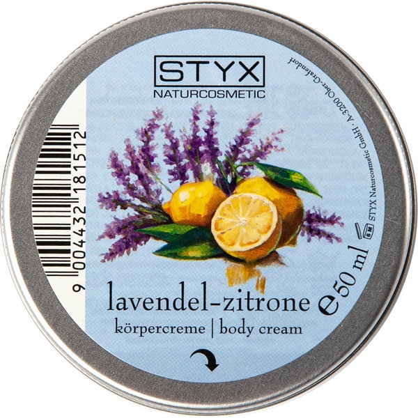 STYX Lavender Lemon Body Cream, 50 ml