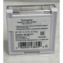 Neutrogena 1 NEUTROGENA HEALTHY SKIN BLUSH #50 Luminous 0.19oz NEW Pink Mineral Powder