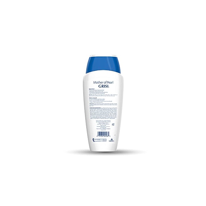 Crema corporal Grisi concha nácar aclarante 400 ml, empaque puede