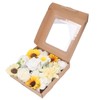 Artificial Flowers Combo Box Set Fake Flowers for DIY Wedding
