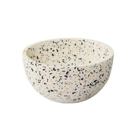 Flora Bunda 4.75 Inch Terrazzo Bowl Concrete Stoneware