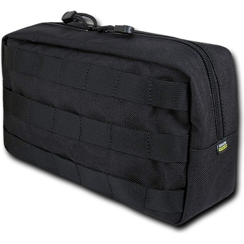 Rapdom Tactical 10.6 Utility Pouch (Horizontal), Black, 6x10x3