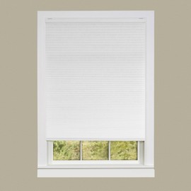 Achim Home Furnishings, White Honeycomb Pleated Cordless Window Shade, 39 by 64-Inch, 39" x 64"