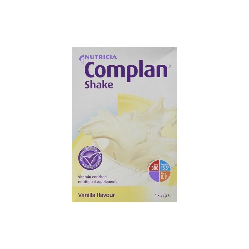 COMPLAN SHAKE flavoured shakes vanilla 57g 4