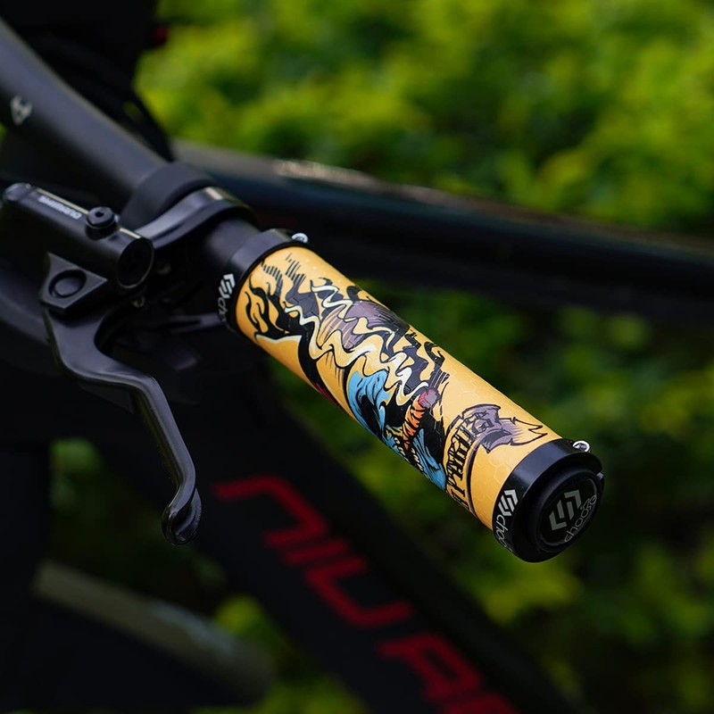 Chooee 3D Mountain Bike Bicycle Grips MTB Bicycle Handlebar Grips
