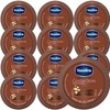 Vaseline Cocoa Glow 12-Pack – Intensive Care Body Cream, Moisturizer,
