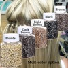 GOTDYA GOTDYA 1000pcs 5mm Hair Extension Beads,Silicone Lined Micro Rings,MicroLink