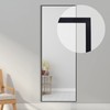 Matte Black Molding Trim, Peel and Stick Mirror Border Design,