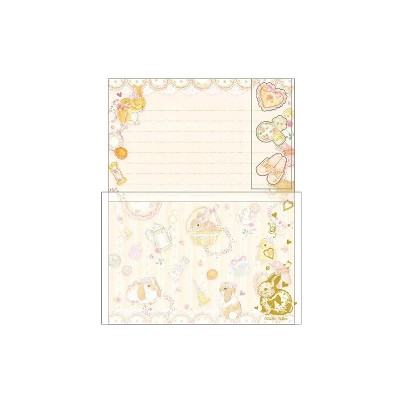 Close Pin Takeimiki Letter Set Rabbit Room [155901]