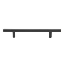 GlideRite Hardware 5002-128-ORB-1 5 inch Cc Oil Rubbed Bronze 7.375 inch Long Solid Handle bar Pulls 1 Pack