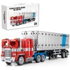 Voxifyx 2073PCS Truck Trailer Construction Vehicle Building Blocks Toy Adult