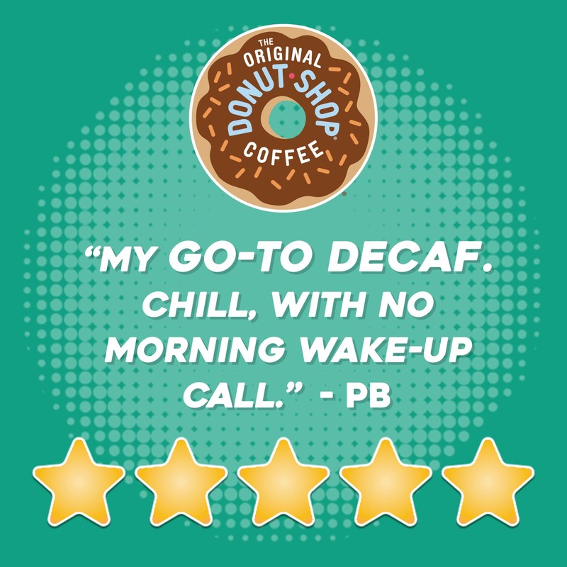 The Original Donut Shop Decaf Keurig Single-Serve K-Cup Pods, Medium