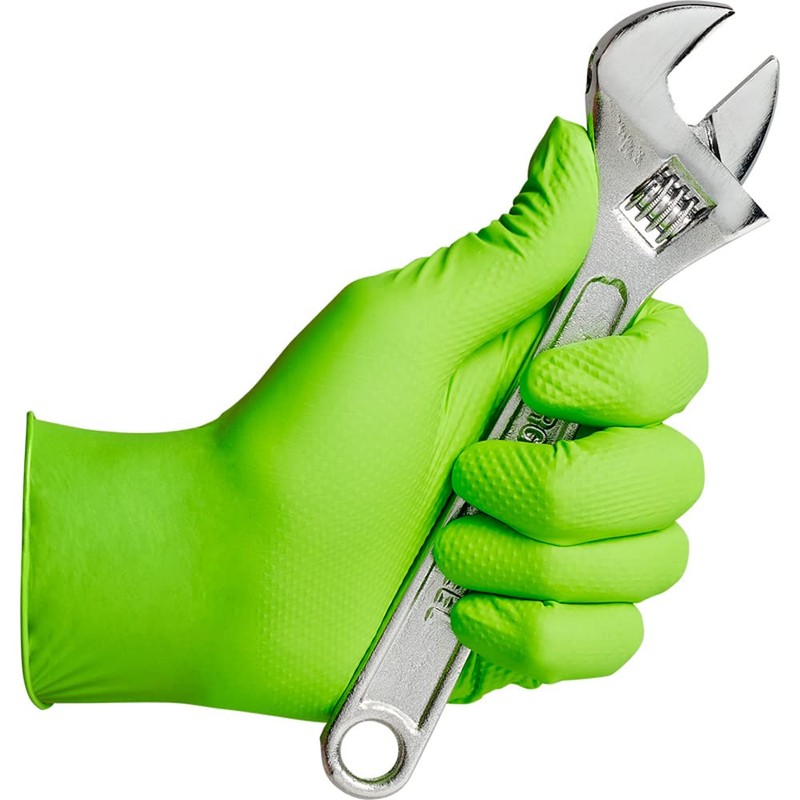Gripp-It Nitrile Gloves - size XL - Green - Dispenserbox