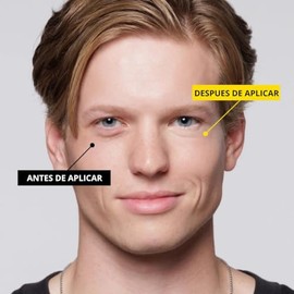 Lumin Crema ojeras corrector instantaneo de ojeras (25ml) el color de tono amarillo elimina las ojeras y unifica el tono de la piel, contiene ácido hialurónico