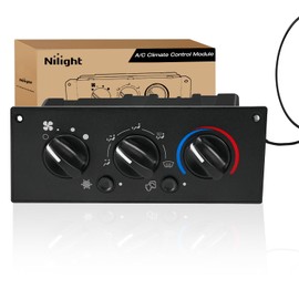 Nilight A/C Heater Climate Control Module Switch Compatible with 2002 2003 2004 2005 2006 Kenworth T800 W900 C500 T600A Truck Replacement Air Conditioning Panel