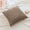 OTOSTAR Corduroy Decorative Throw Pillow Covers 22x22 Inch Super Soft