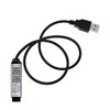 Cleiscry Mini Bluetooth Compatible RGB Controller Music LED Light Strip