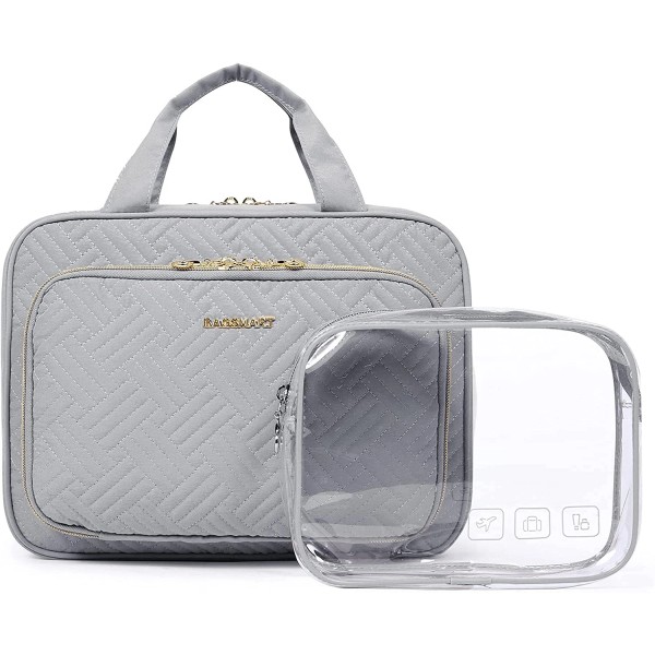 PROXXI Toiletry Bag Hanging Travel Makeup Organizer with TSA Approved
