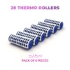 NIKO Ceramic Thermal Rollers - Heated Curlers Water Heat Rollers
