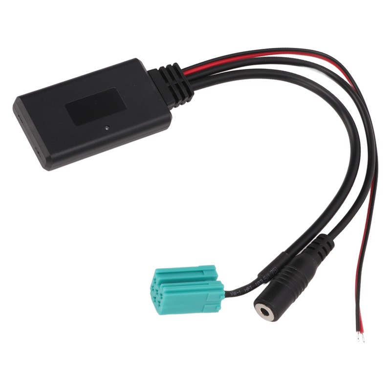 Bluetooth 5.0 Aux Input Audio Adapter Cable with Microphone for