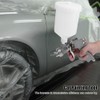 S‑990P Pneumatic Paint Sprayer Upper Pot Airbrush Furniture Car Painting