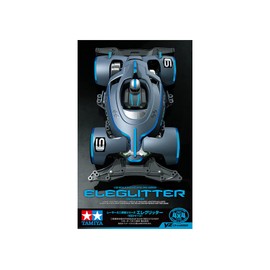 Tamiya Mini 4WD Eleglitter (VZ Chassis) - Car - Hobbies - Adults - Unisex - Blue - 1:10 Scale