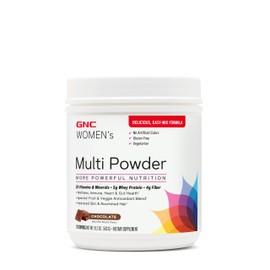 GNC Women's Multi Powder - Chocolate | Supports Overall Wellness, Heart Health, Energy Production | 30 Servings