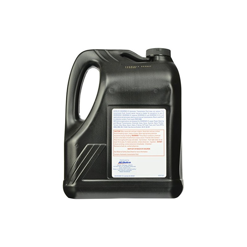 GM Genuine Parts 10-9030 (88861954) Dexron VI Automatic Transmission Fluid