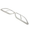 2PCS Quad Exhaust Tip Cover Tail Throat Decoration Replacement for