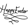 Azeeda A7 'Happy Easter' Unmounted Rubber Stamp (RS00045414)
