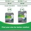 Depend Comfort Protect Incontinence Pants for Men, Large/Extra-Large - 9