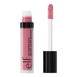 e.l.f. Lip Plumping Gloss, High-Shine Sheer Color, Hydrates & Creates Fuller Lips With Vitamin E, Vegan & Cruelty-Free, Sparkling Rosé