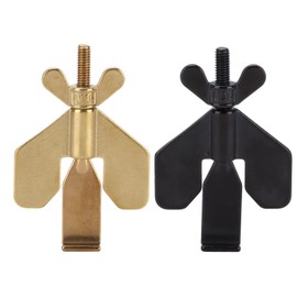 Door Lock Portable Mortise Locks 304 Stainless Steel Home Security Loose Travel Lockdown Lock Anti Thief for Hotel and Apartment (Black)