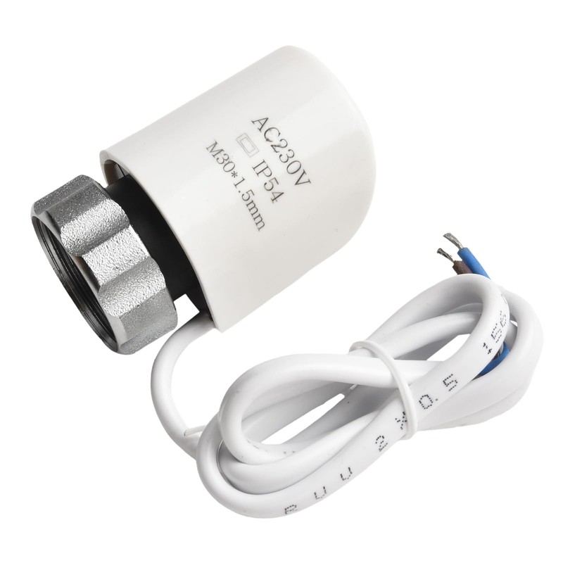 Actuator 230V for Underfloor Heating Manifolds, Adjustable Electric Thermal Actuator