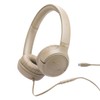 JBL Tune 530 C, Wired On Ear Headphones, Beige