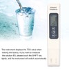 EC TDS Meter 3 in 1 3 Key 0‑9999ppm Water