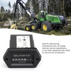 Mechanical Hour Meter DC12V to 36V High Accuracy ABS Metal