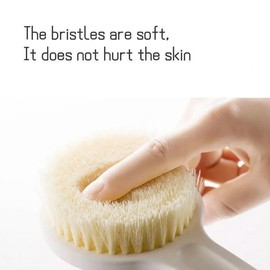 Fashion Long Handle Bath Brush Soft Bristle Scrubber Skin Cleaning Tool Gifts