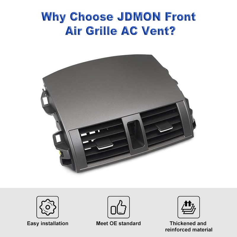 JDMON Compatible with Center Dash A/C Outlet Air Vent Panel