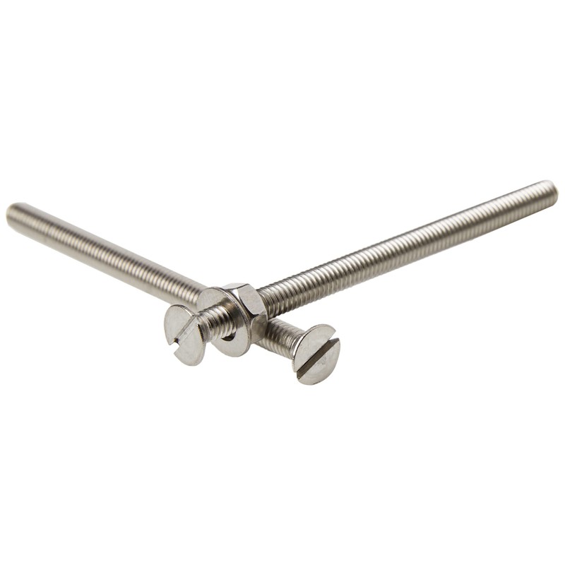AHC A2SLTCSK460B10 M4 x 60 mm Stainless Steel Slotted Countersunk