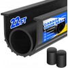 Holikme Garage Door Seals Bottom Rubber, Flexible EPDM Garage Door