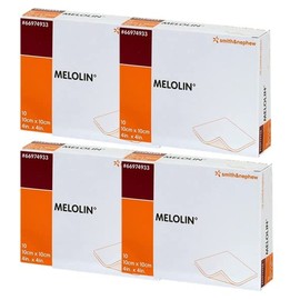 スミス・アンド・ネフュー ウンド マネジメント メロリン 10×10cm 10枚入 66974933 4個セット